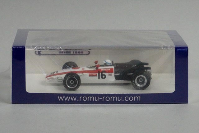 1:43 SPARK ROMU029 Honda RA301 French GP 1968 #16 John Surtees model car