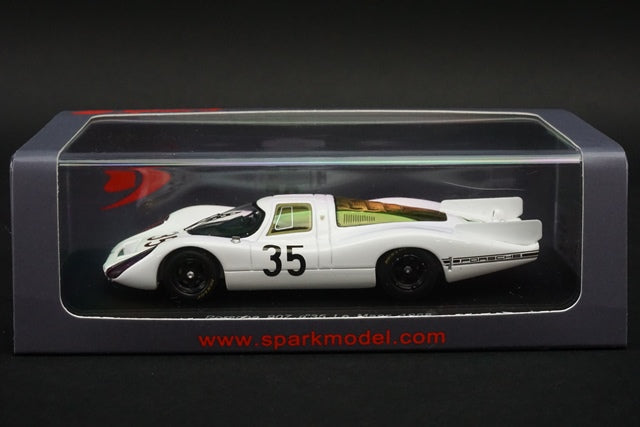 1:43 SPARK S3479 Porsche 907 Le Mans 1968 #35 R.Lins A.Soler-Roig model cars