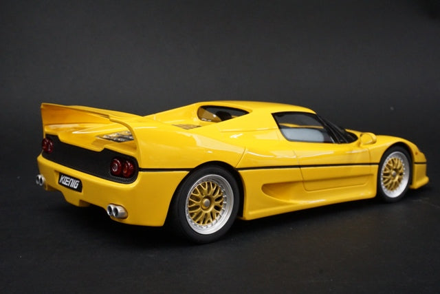 1:18 GT SPIRIT GTS036KJ Koenig Special F50 Yellow model car