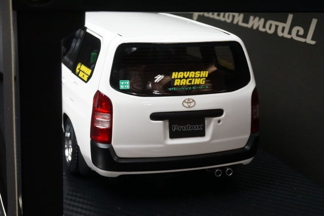 1:18 ignition model IG1644 Toyota Probox GL NCP51V White Hayashi-Wheel