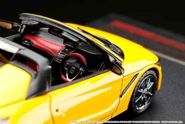 PM43151BY MARK43 1:43 Honda S660 MODULO X 2020 Carnival Yellow 2 model cars