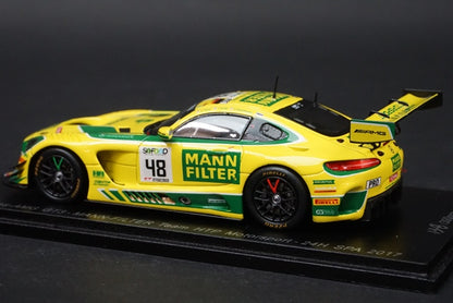 1:43 SPARK SB164 Mercedes AMG GT3 MANN-FILTER Team HTP Motorsport #48 24h SPA 2017