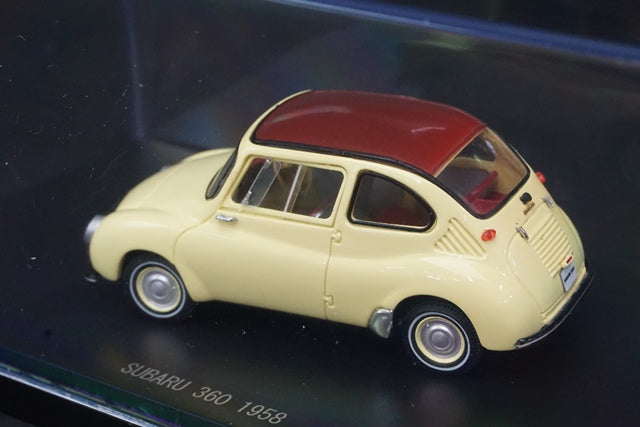 1:43 EBBRO 45685 SUBARU 360 1958 Ivory model car