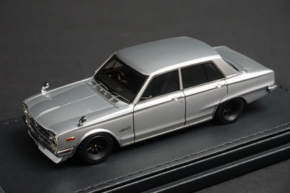 1:43 ignition model IG0631 Nissan Skyline 2000GT-X GC10 Silver model car