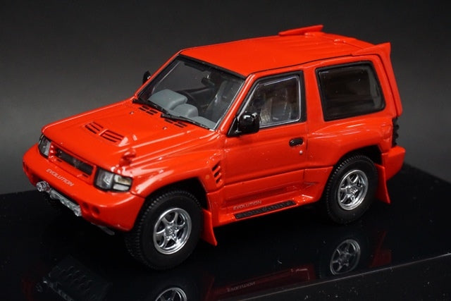 1:43 AUTOart 57203 Mitsubishi Pajero EVO Red model car