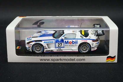 1:43 SPARK SG202 Mercedes Benz SLS AMG GT3 Team Zakspeed Nurburgring 24h 2015 #27