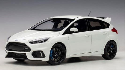 72951 AUTOart 1:18 Ford Focus RS White model cars