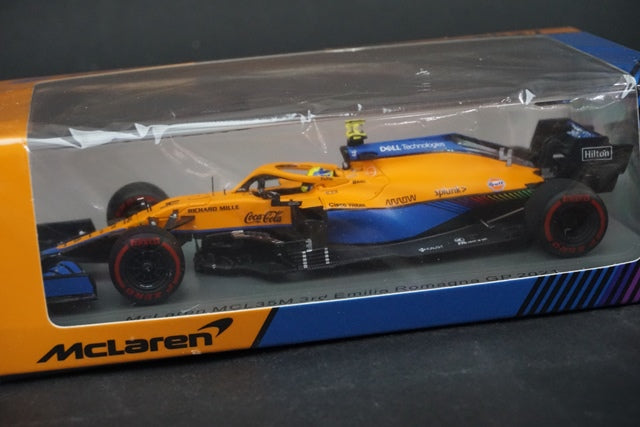 1:43 SPARK S7671 McLaren MCL35M Emilia Romagna GP 2021 #4 L.Norris