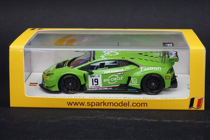 1:43 SPARK SB296 Lamborghini Huracan GT3 GRT Grasser Racing Team SPA 24h 2017 #19