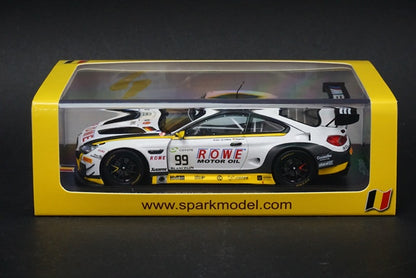 1:43 SPARK SB202 BMW M6 GT3 ROWE Racing SPA 24h 2018 #99