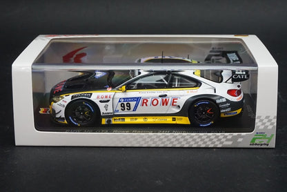 1:43 SPARK SG423 BMW M6 GT3 Rowe Racing Nurburgring 24h Nurburgring 2018 #99 model car