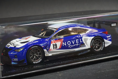 1:43 SPARK SG536 Lexus RC F GT3 RACING PROJECT BANDOH 2019 #19 Novel and Ring Racing 24h Nurburgring model car