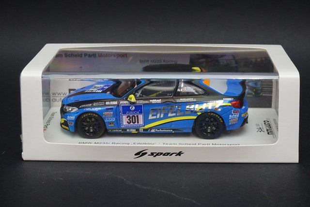 1:43 SPARK MAB023 BMW M235i Racing Eifelblitz Team Scheid Partl Motorsport 2014 #301 model car