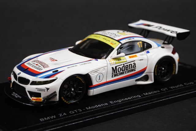 1:43 SPARK SA150 BMW Z4 GT3 Modena Engineering Macau GT World Cup 2016 #17