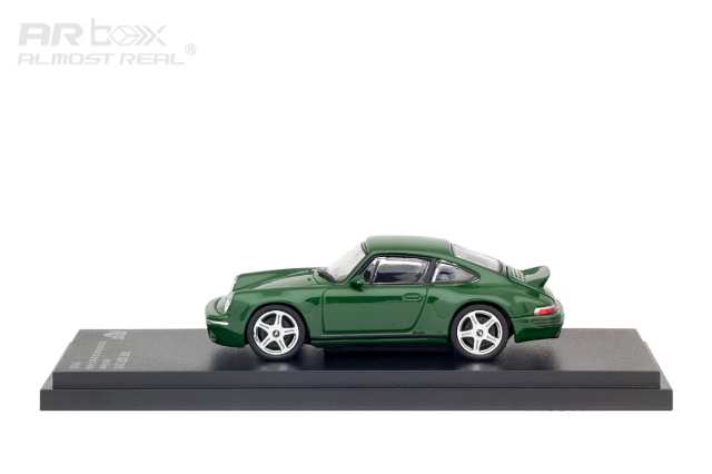 680201001 AR Box Almost Real 1:64 RUF Roof SCR 2018 911 SC Duck Wing Porsche Irish Green