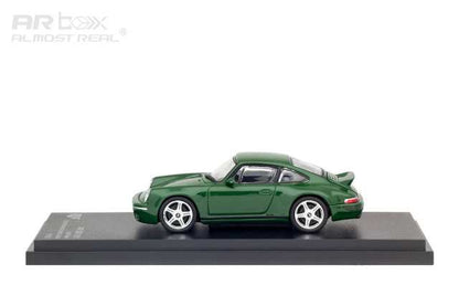 680201001 AR Box Almost Real 1:64 RUF Roof SCR 2018 911 SC Duck Wing Porsche Irish Green