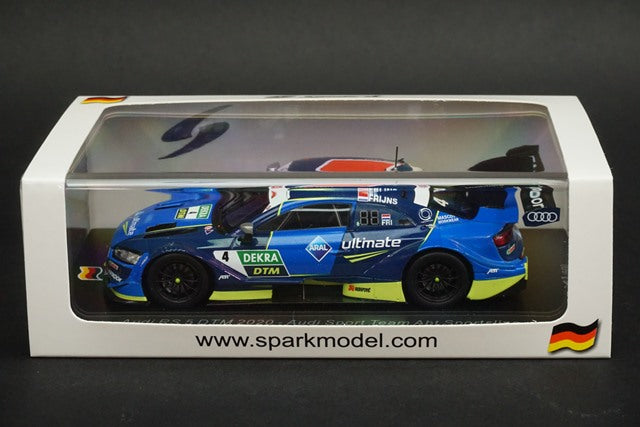 1:43 SPARK SG651 Audi RS 5 DTM Audi Sport Team Abt Sportsline 2020 #4 model car