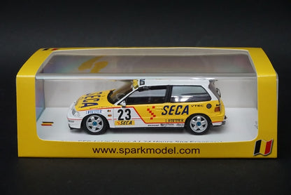 1:43 SPARK SB137 Honda Civic EF9 1st in class A1 SPA 24h Francorchamps 1990 #23