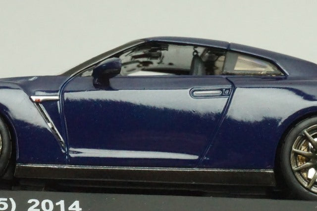 1:43 KYOSHO KS03744ABL Nissan GT-R R35 2014 Aurora Flare Blue