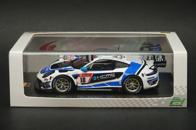 1:43 SPARK SG692 Porsche 911 GT3R KCMG Nurburgring 24h 2020 #8