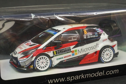 1:43 SPARK S5978 Toyota Yaris WRC Monte Carlo Rally 2019 #8