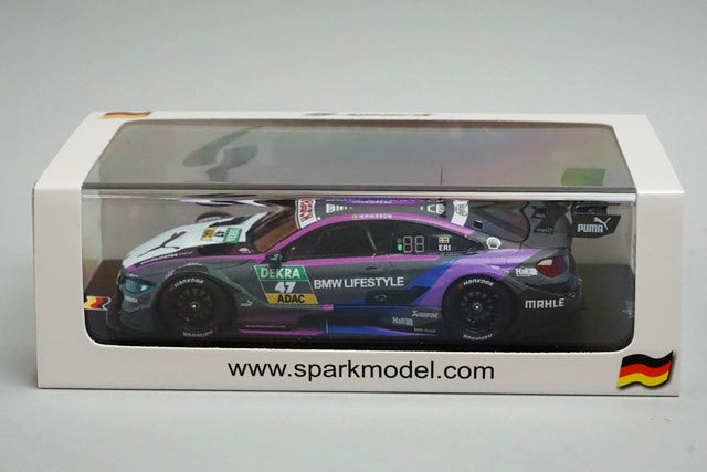 1:43 SPARK SG631 BMW M4 DTM BMW TEAM RBM Hockenheim J.Ericsson 2018 #47