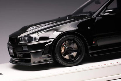 22A01-12 onemodel 1:18 NISMO R34 GT-R Z-tune Black WEB Limited