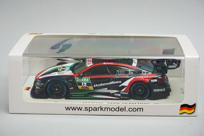 1:43 SPARK SG636 BMW Driving Experience M4 DTM BMW TEAM RMG Misano A.Zanardi 2018 #12