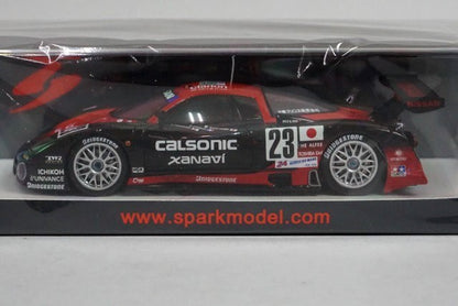 1:43 SPARK S3579 Nissan R390 GT1 Le Mans 24h 1997 #23 CALSONIC Xanavi