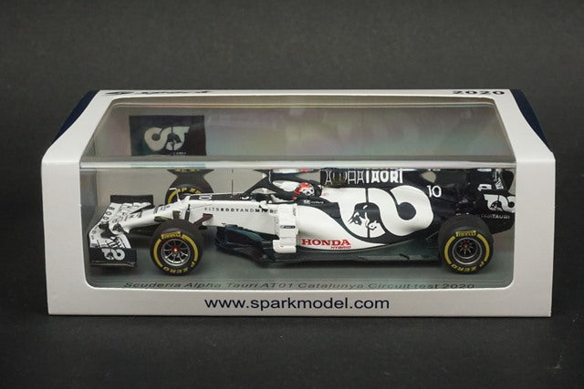 1:43 SPARK S6460 Scuderia Alpha Tauri AT01 Catalunya Circuit Test P.Gasly 2020 #10