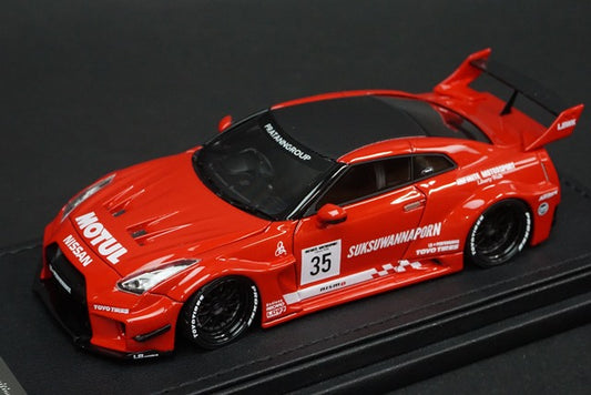 1:43 ignition model IG2550 LB Silhouette Works GT Nissan 35GT-RR Red