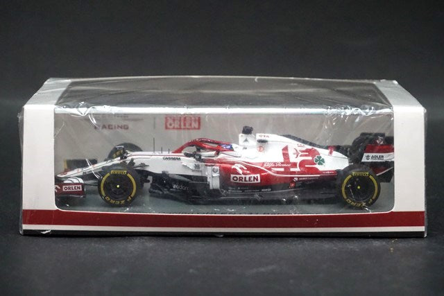 1:43 SPARK S7662 Alfa Romeo Racing ORLEN C41 Bahrain GP K.Raikkonen 2021 #7