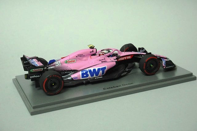 1:43 SPARK S8523 Alpine A522 Bahrain GP E.Ocon 2022 #31