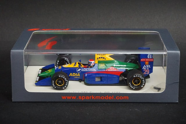 1:43 SPARK S2976 Lola LC89 French GP 1989#29 E.Bernard CAMEL