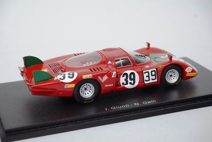 1:43 SPARK S4366 Alfa Romeo 33/2 Le Mans 1968 #39