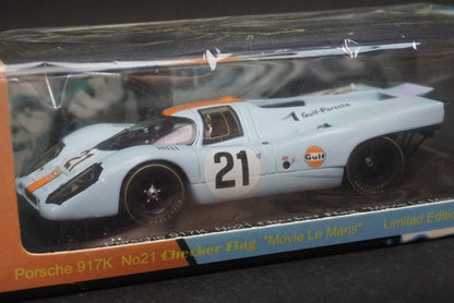 1:43 SPARK KOSM-01 Kaneko Office Porsche 917K #21 Gulf Glorious LM Checkered Flag No.3