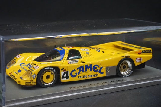 1:43 SPARK NA005 Porsche 962C LM Le Mans 1988 #4 REPSOL CAMEL