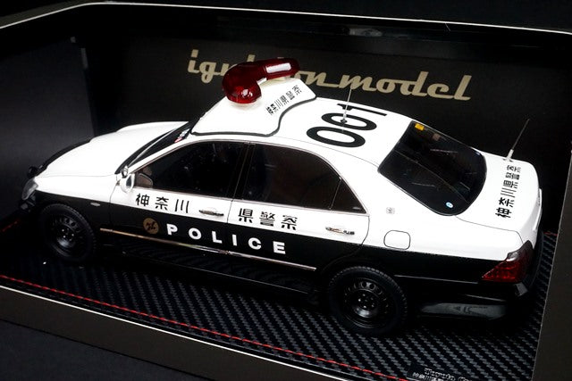 1:18 ignition model IG2048 Toyota Crown GRS180 Kanagawa Prefectural Police 001 Policewoman Figure WEB Limited