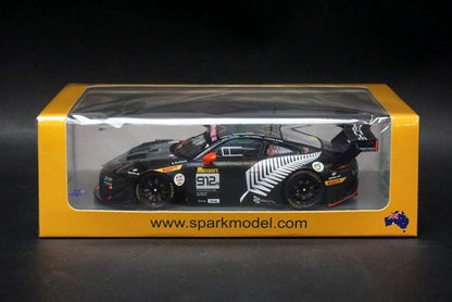 1:43 SPARK AS033 Porsche 911 GT3 R EBM Bathurst 12h 2019 Winner #912