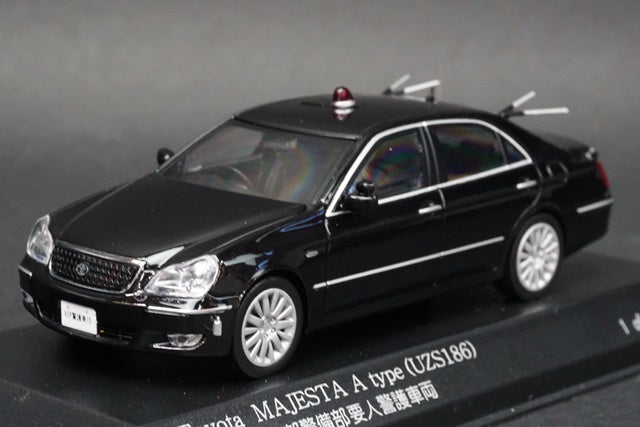 1:43 RAI'S H7430815 Toyota Majesta (UZS186) A type Police Headquarters Security Dept.