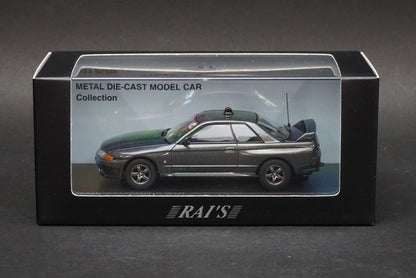 1:43 RAI'S H7439302 Nissan Skyline GT-R (R32) 1993 Saitama Prefectural Police Highway Traffic Police Vehicle