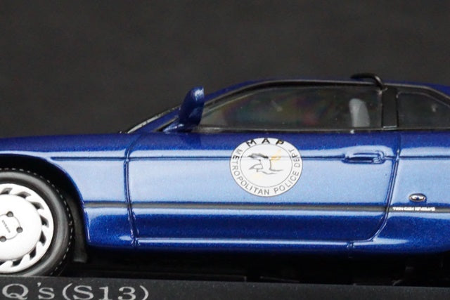 1:43 RAI'S H7439202 Nissan Silvia Q'S (S13) 1992 Metropolitan Police Dept.