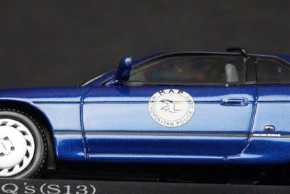 1:43 RAI'S H7439202 Nissan Silvia Q'S (S13) 1992 Metropolitan Police Dept.