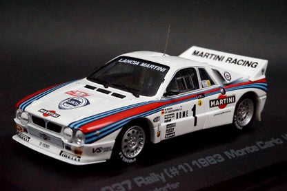 1:43 HPI 957 Lancia 037 Rallye Monte Carlo 1983 Winner #1 W.Rohrl/CH.Geistdorfer