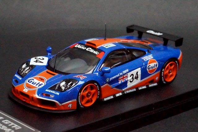 1:43 HPI 8263 MIRAGE McLaren F1 GTR Le Mans 1996 #34