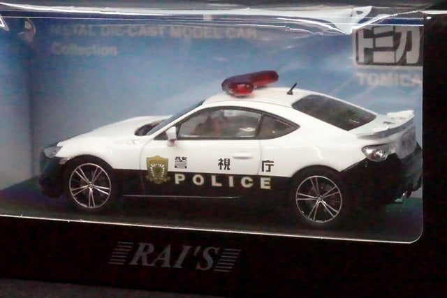 1:43 RAI'S H7431409 Toyota 86 2014 Metropolitan Police Publicity Event Vehicle Tomica Police