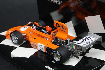 1:43 MINICHAMPS 430750009 March Ford 751 Austrian GP 1975 Winner #9 V.Brambilla