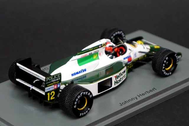 1:43 SPARK S4591 Lotus 102B Austrian GP 1991 #12 J.Herbert