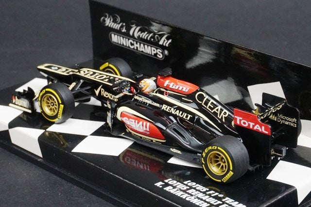 1:43 MINICHAMPS 410130007 Lotus Renault E21 2013 #7 K.Raikkonen