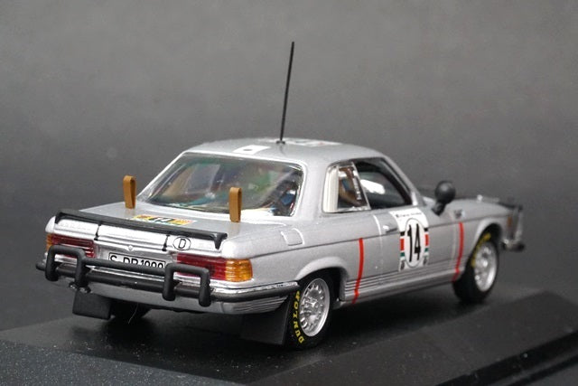 1:43 MINICHAMPS 430793914 Mercedes 450 SLC 5.0 Safari Rally West Africa 1979 #14 Mikkola/Hertz